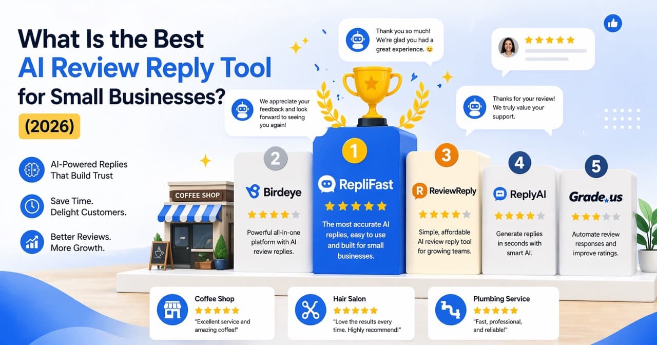 What Is the Best AI Review Reply Tool for Small Businesses? (2026)